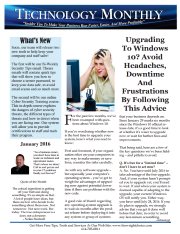 Issue 1 – January 2016