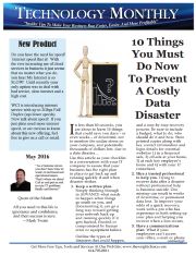 Issue 5 – May 2016